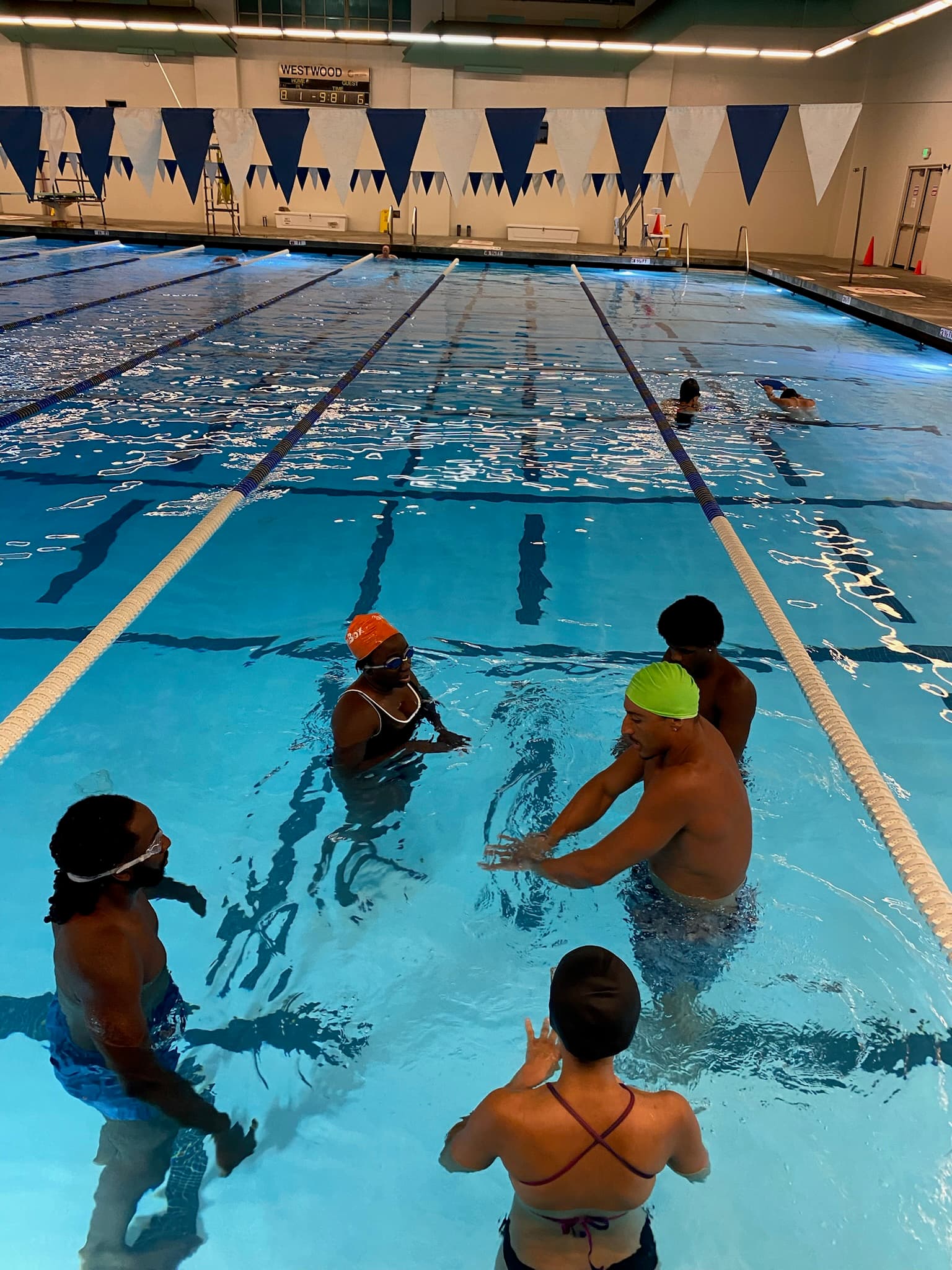 Group swim lesson